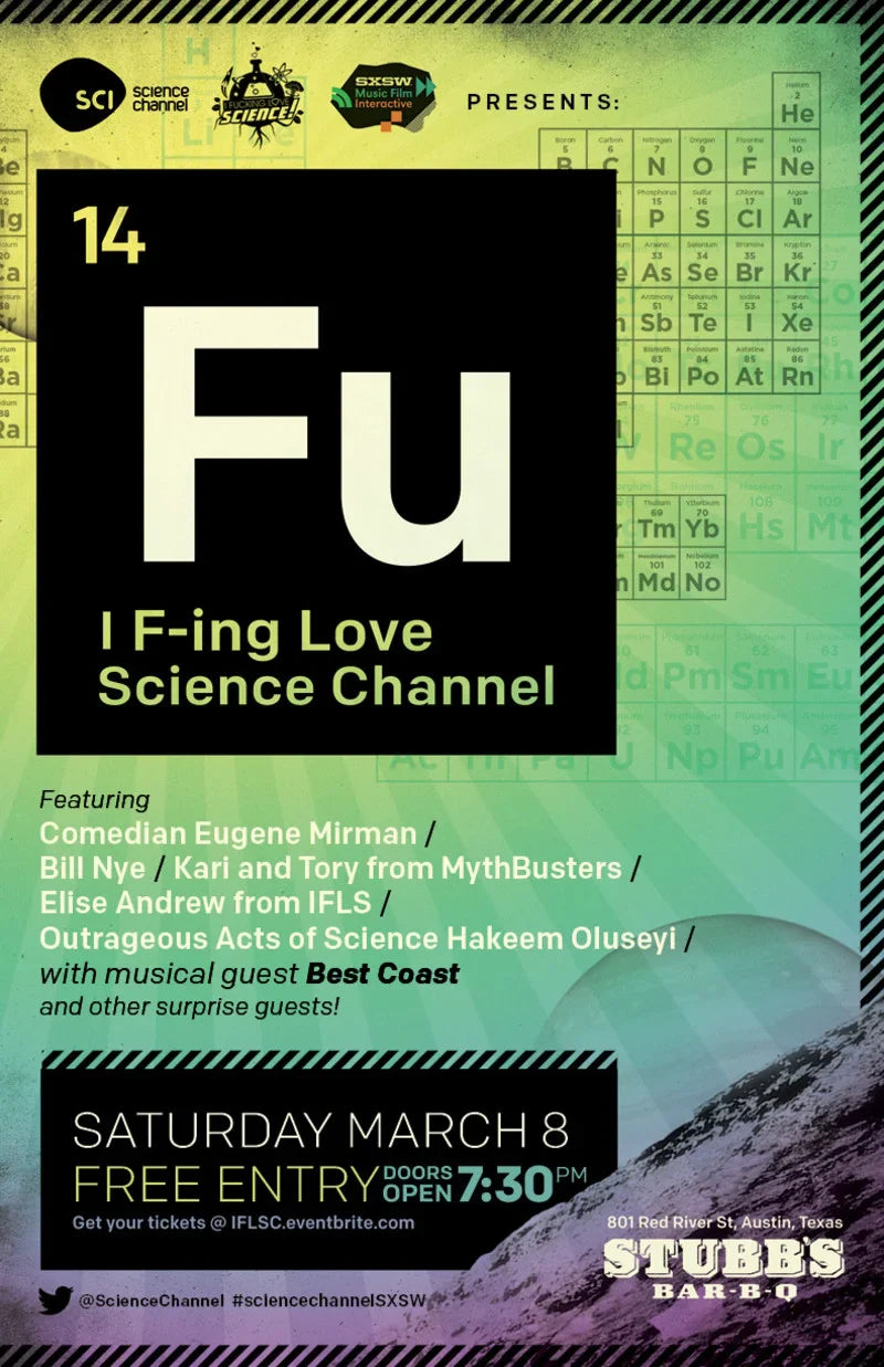"I F-ing Love Science"