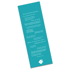 Yoga Mat with Stress-Inducing Mantras